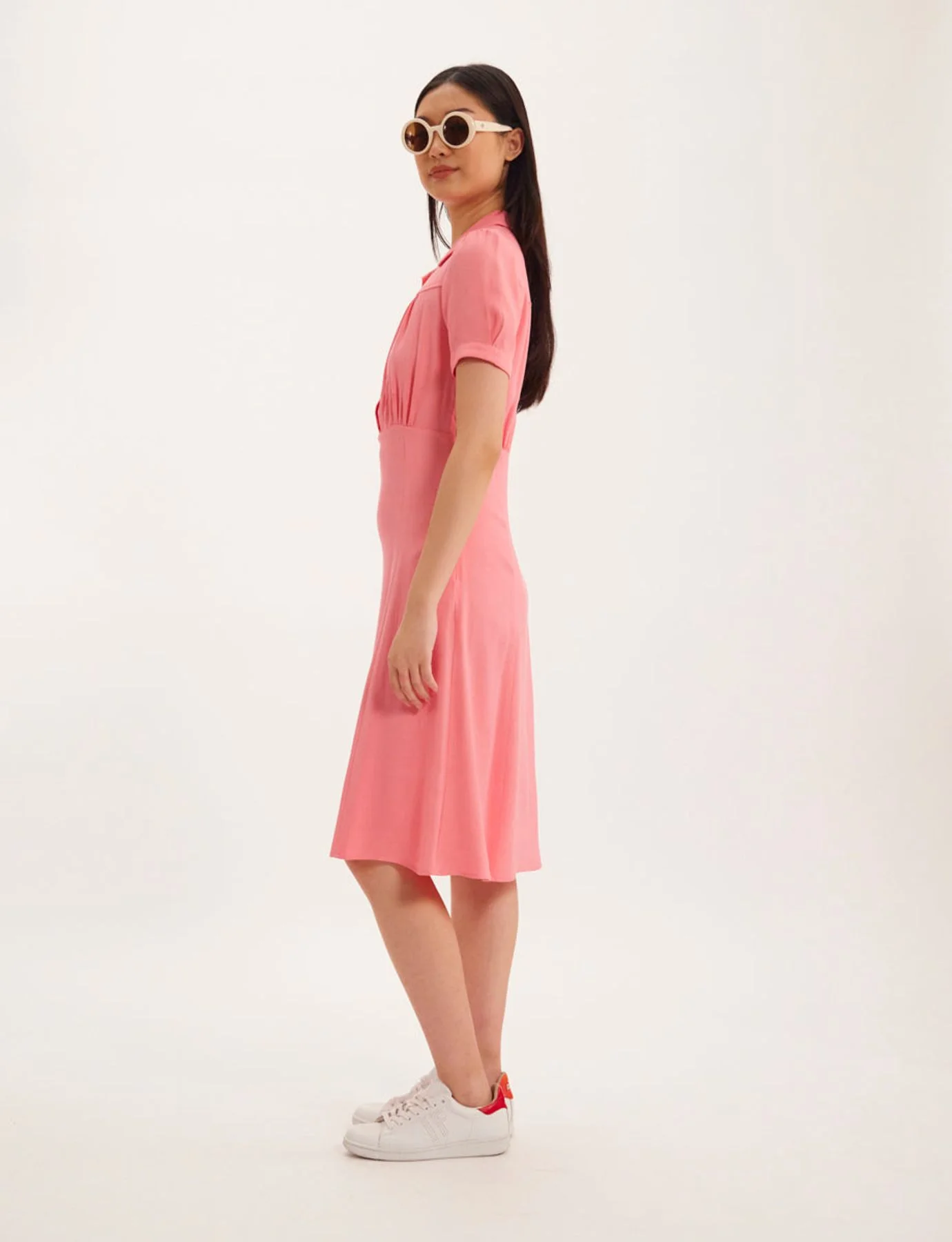 Robe Angèle rose - Image 3
