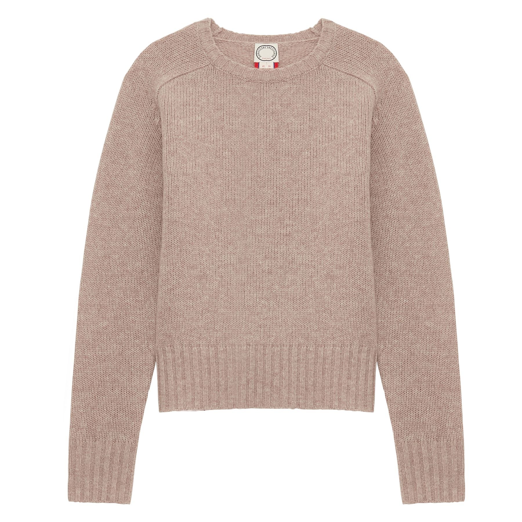 Pull Arthur en laine et cachemire beige