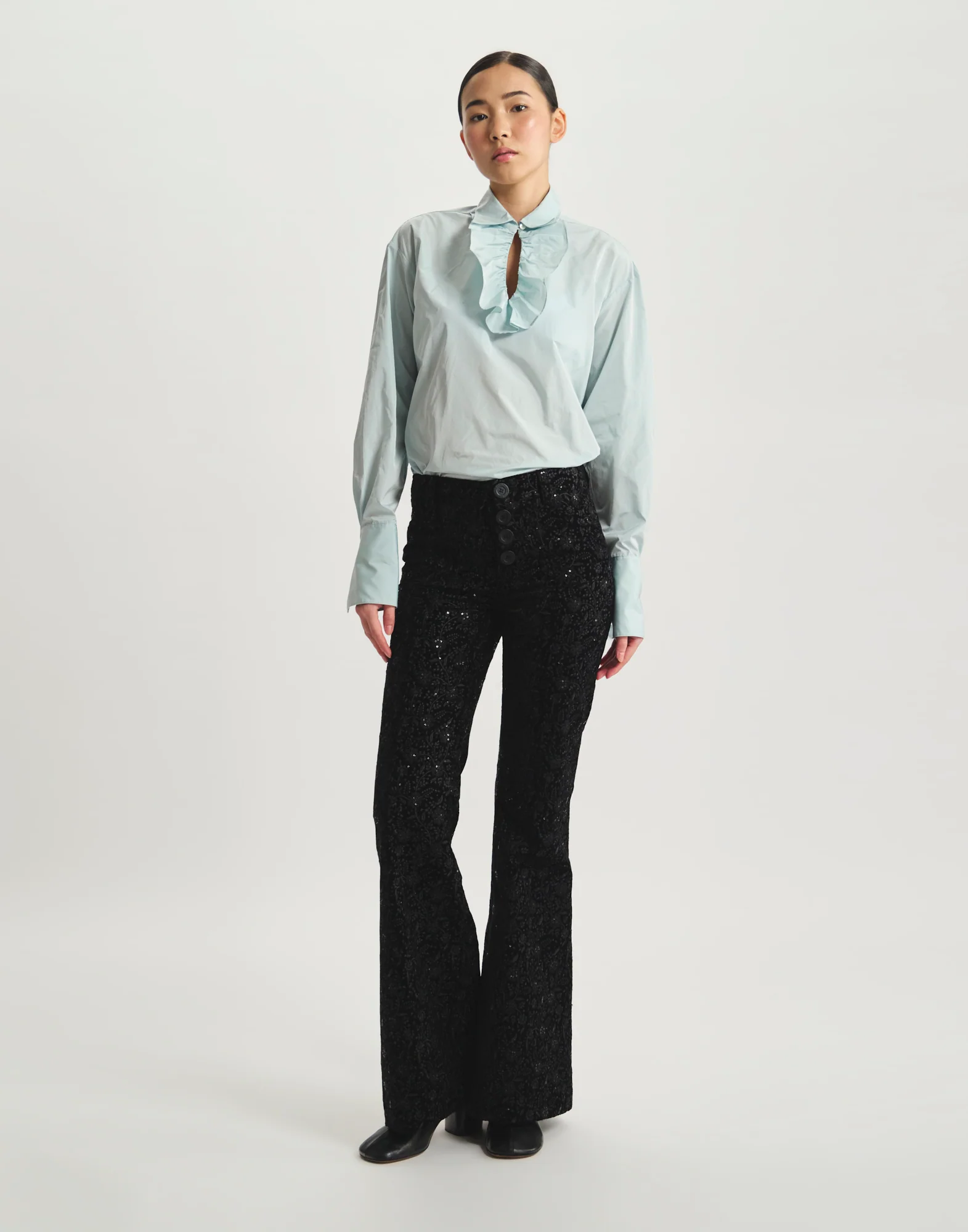 Pantalon Charlotte brodé