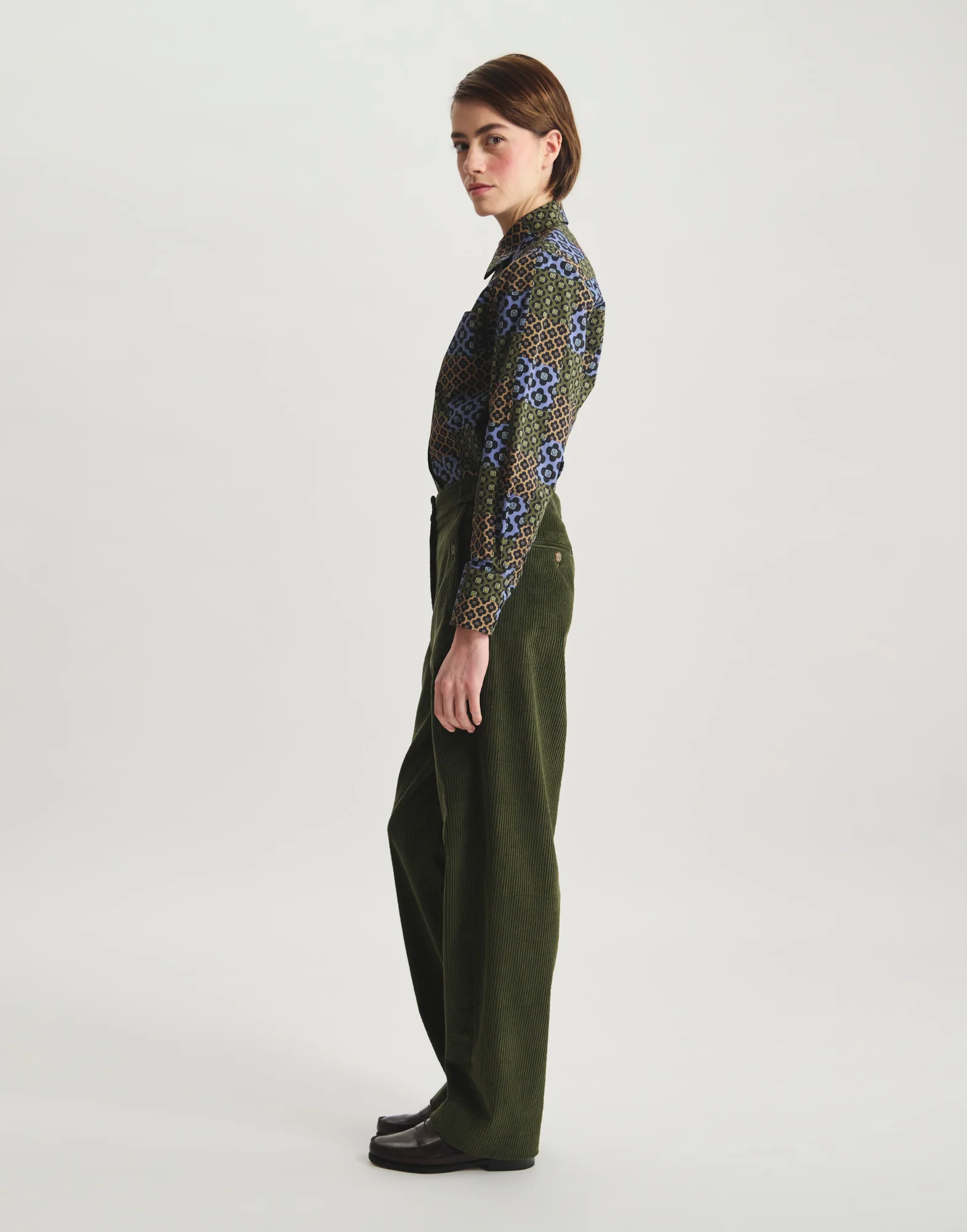 Pantalon à pinces Piotr en coton - Image 3