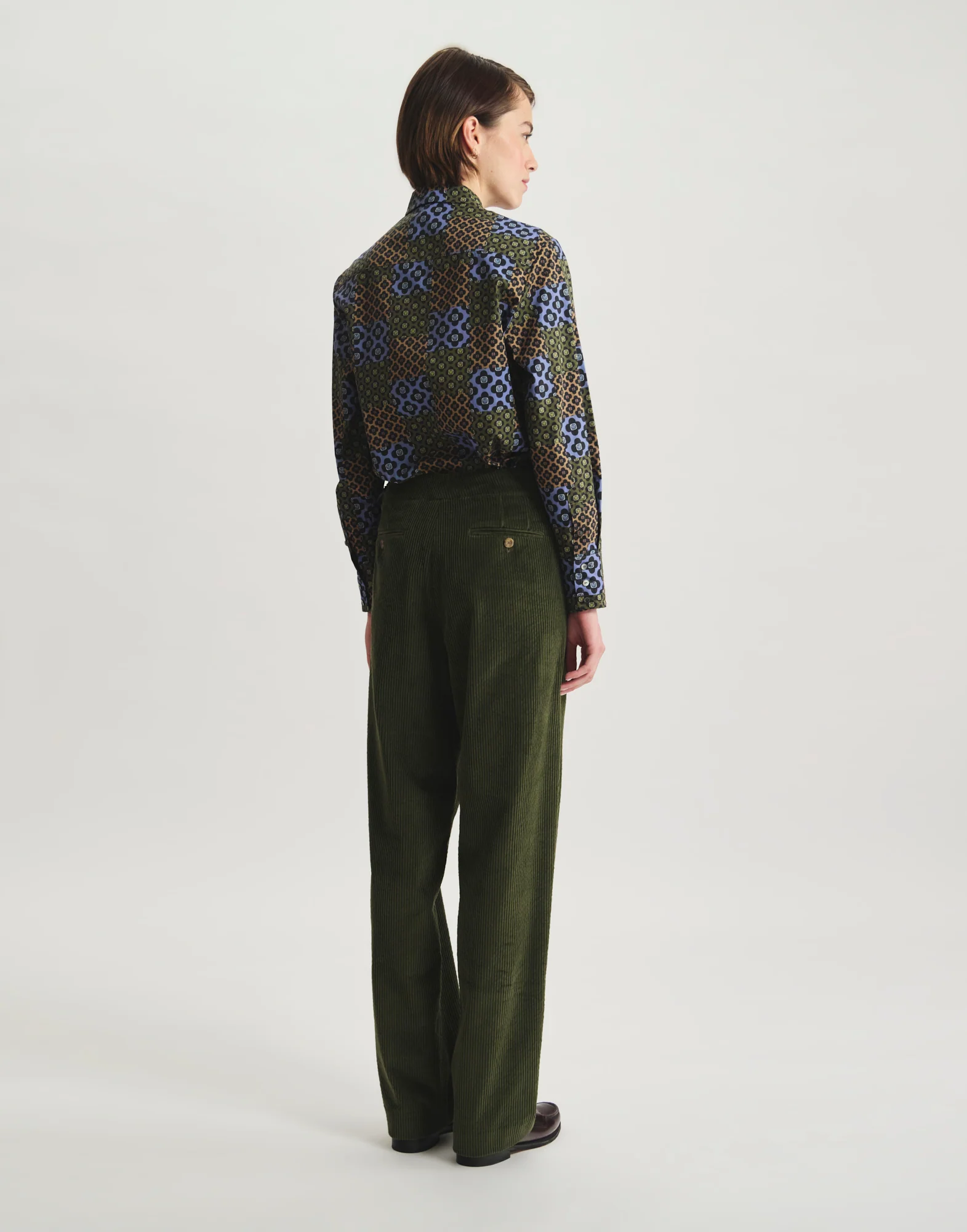 Pantalon à pinces Piotr en coton - Image 4