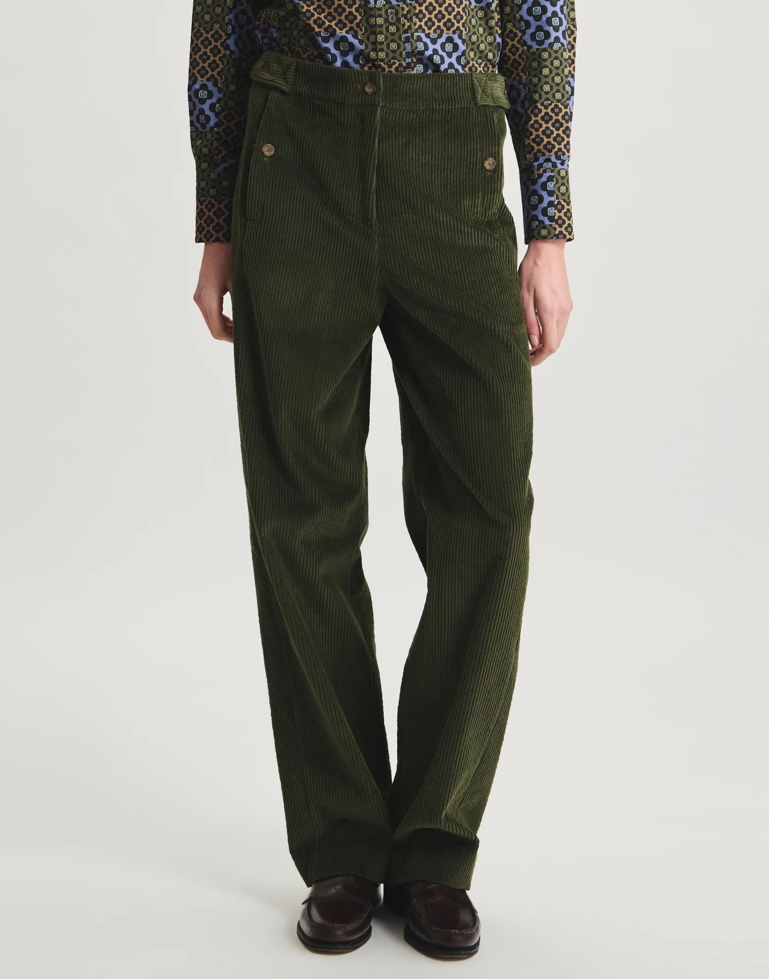 Pantalon à pinces Piotr en coton - Image 5