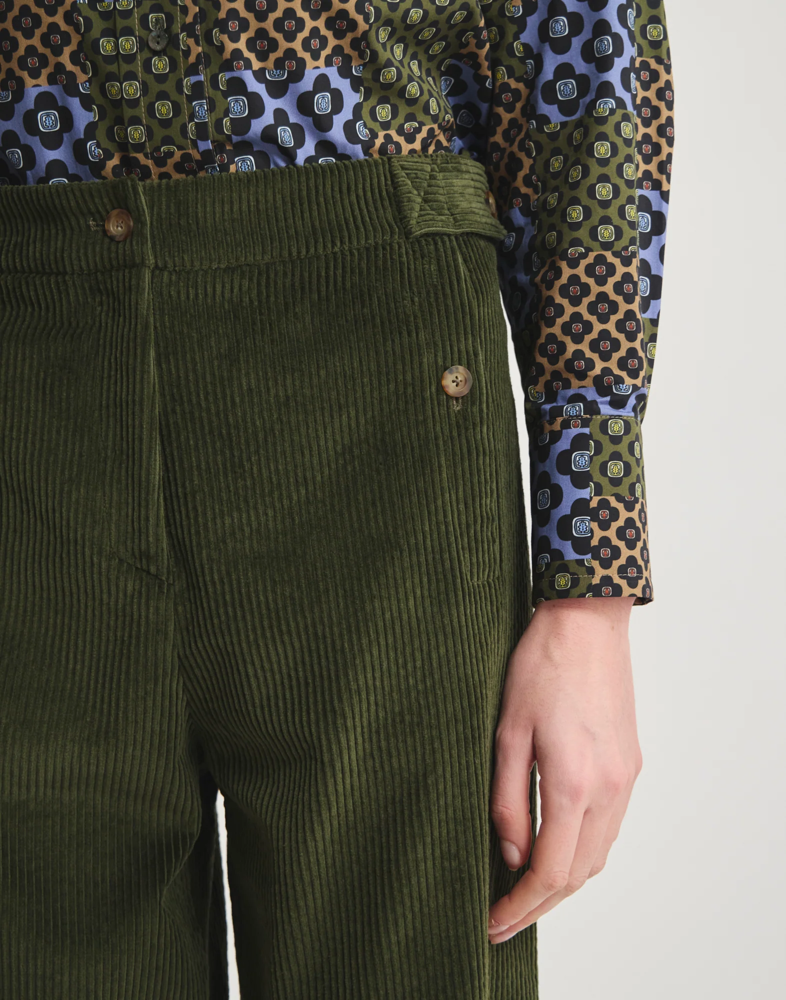 Pantalon à pinces Piotr en coton - Image 6