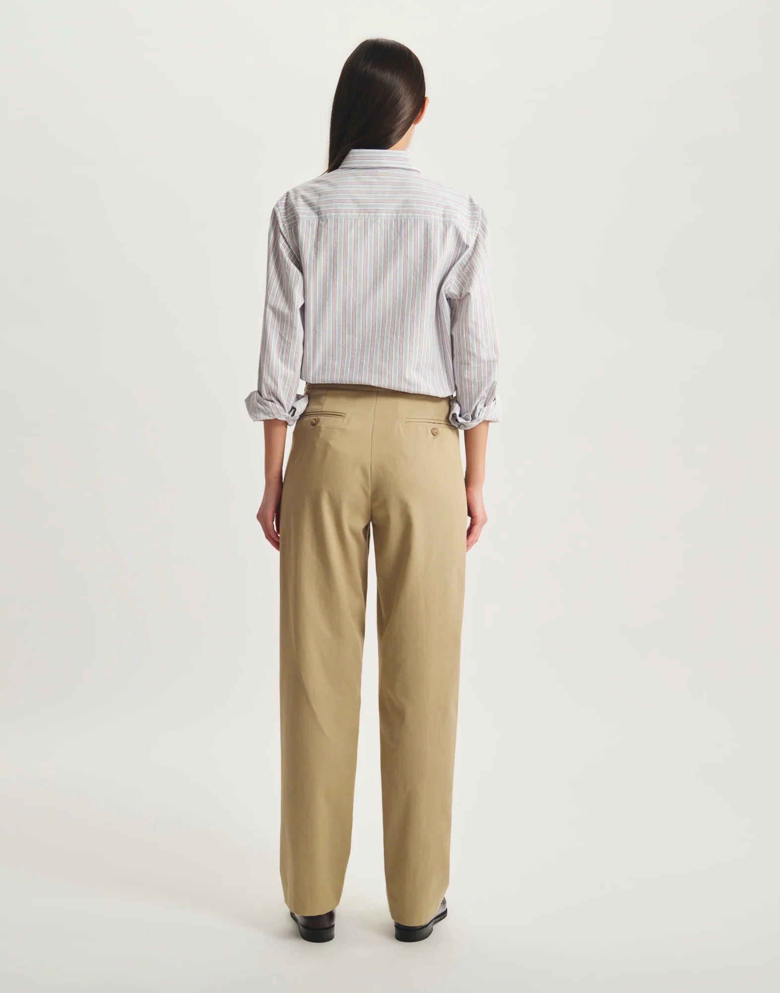 Pantalon à pinces Piotr en coton bio - Image 4