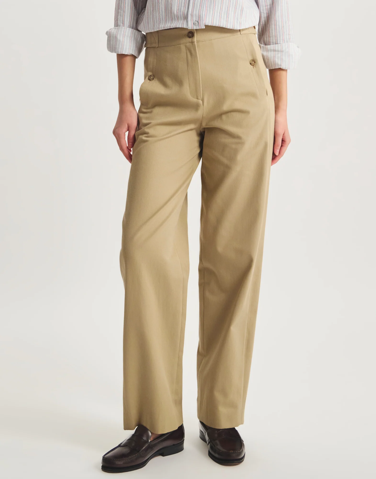 Pantalon à pinces Piotr en coton bio - Image 6