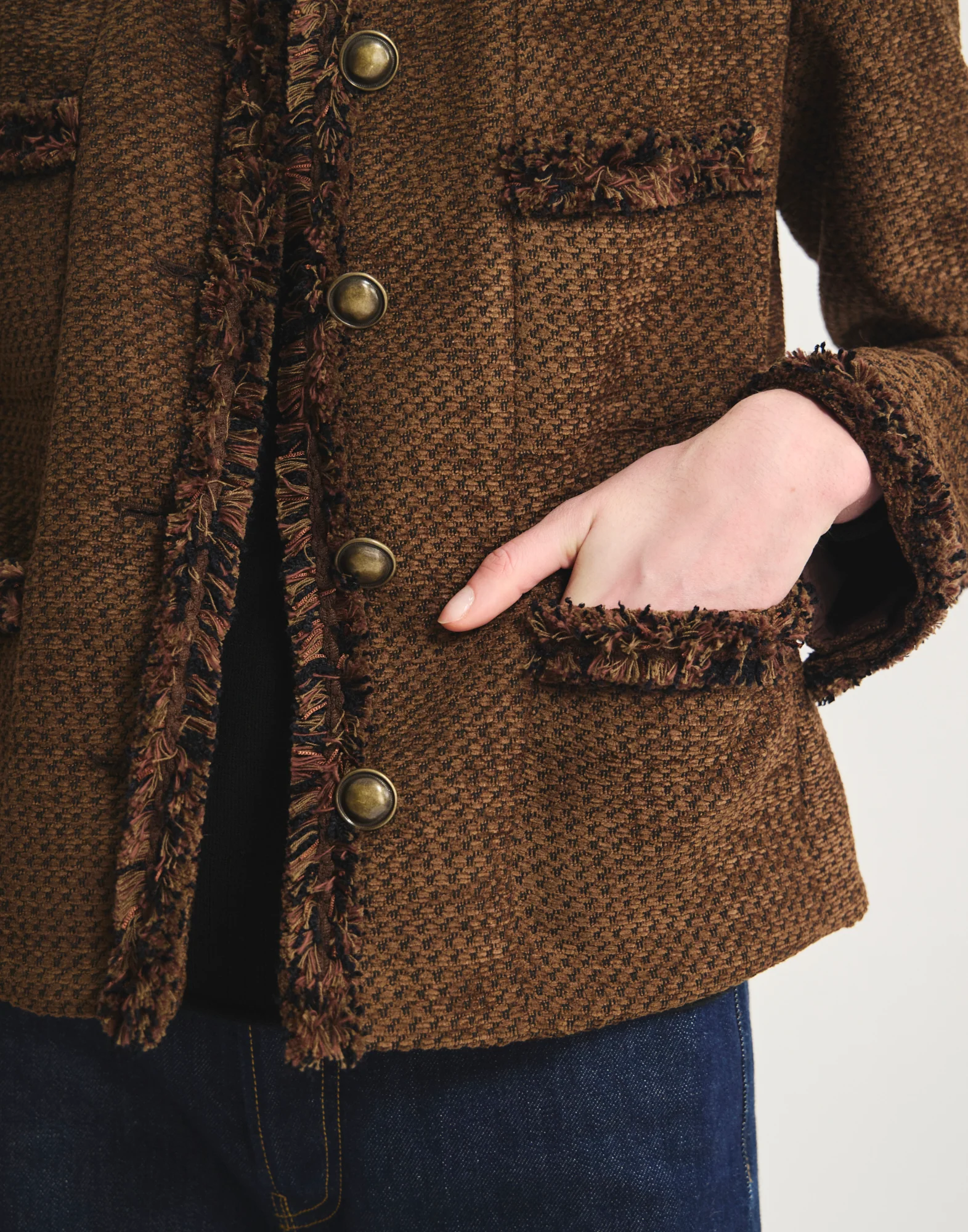 Veste Adelaïde avec galons tissés - Image 7