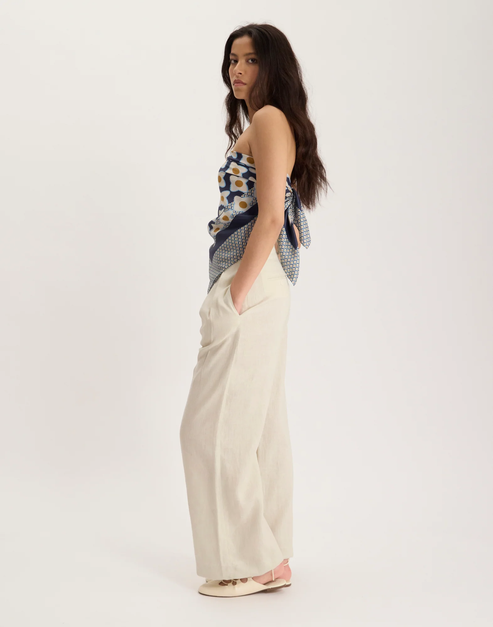 Foulard Lewis en soie - Image 2