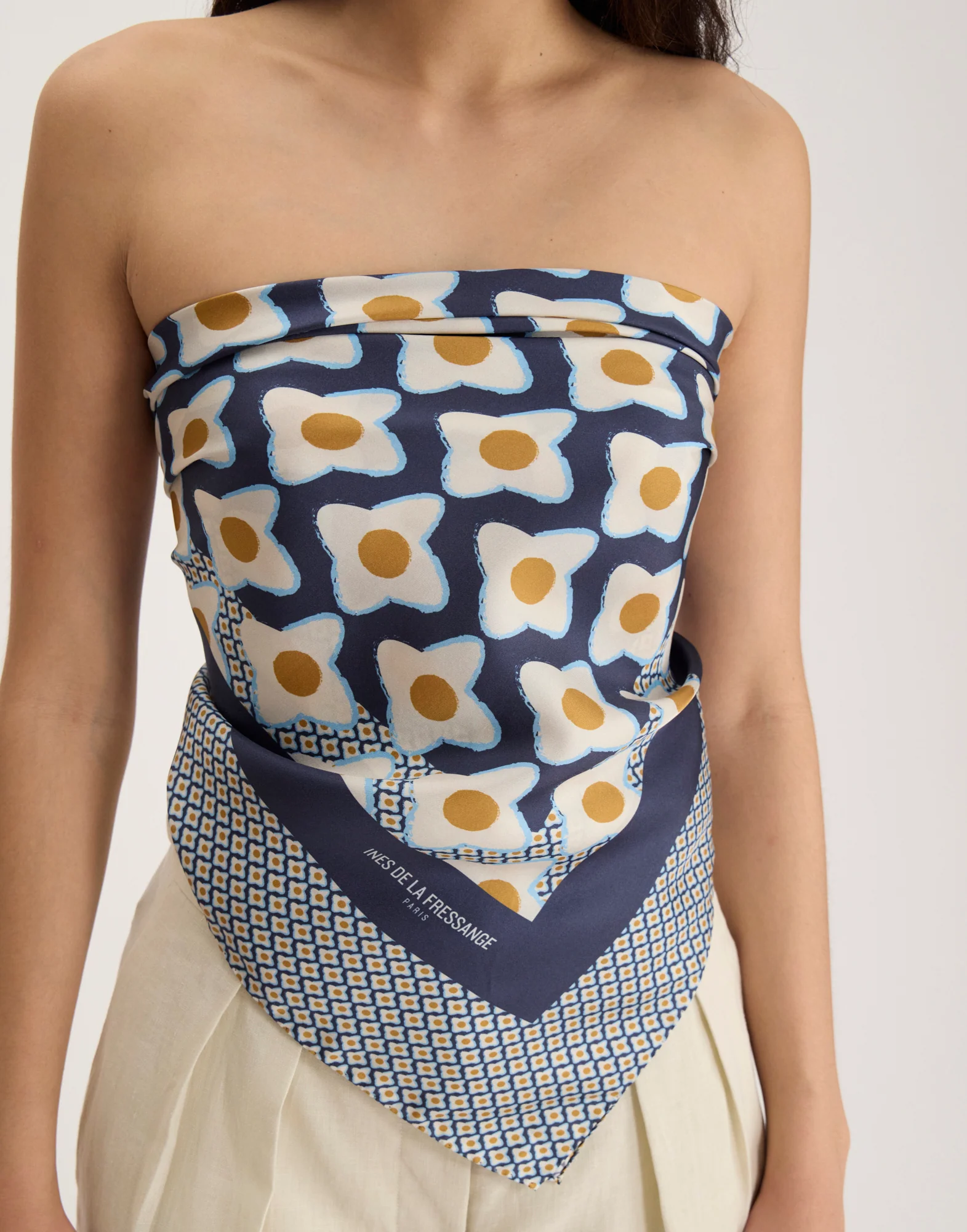 Foulard Lewis en soie - Image 4