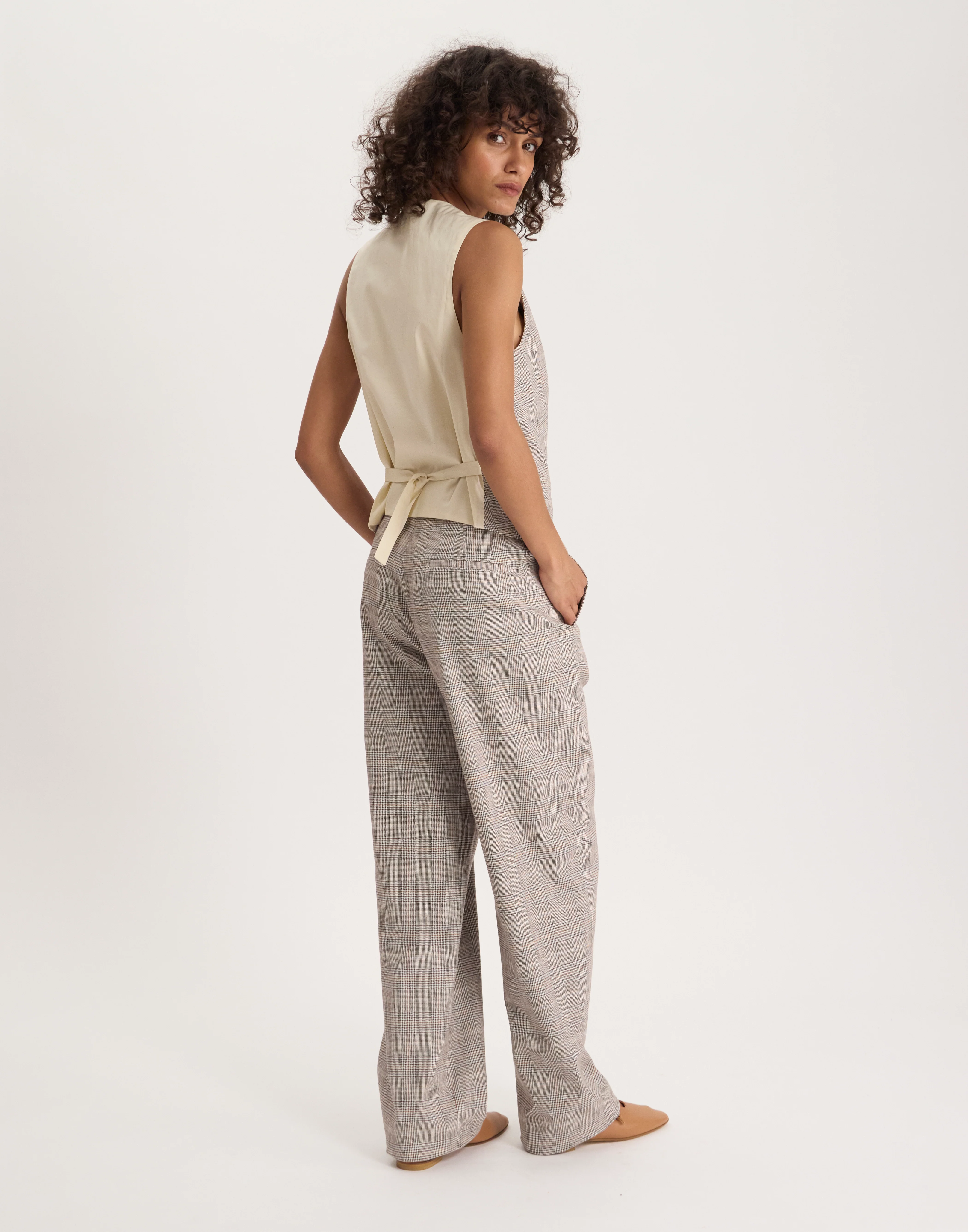 Gilet Sanite marron - Image 5