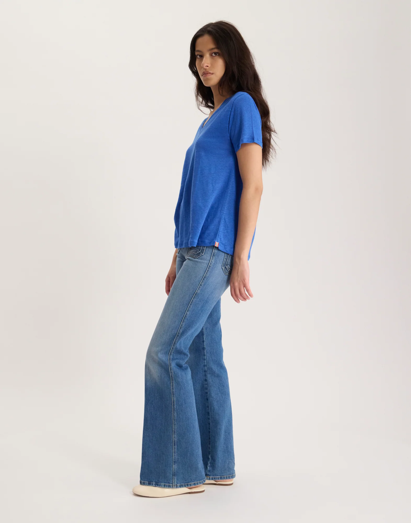 T-shirt Lise bleu - Image 3