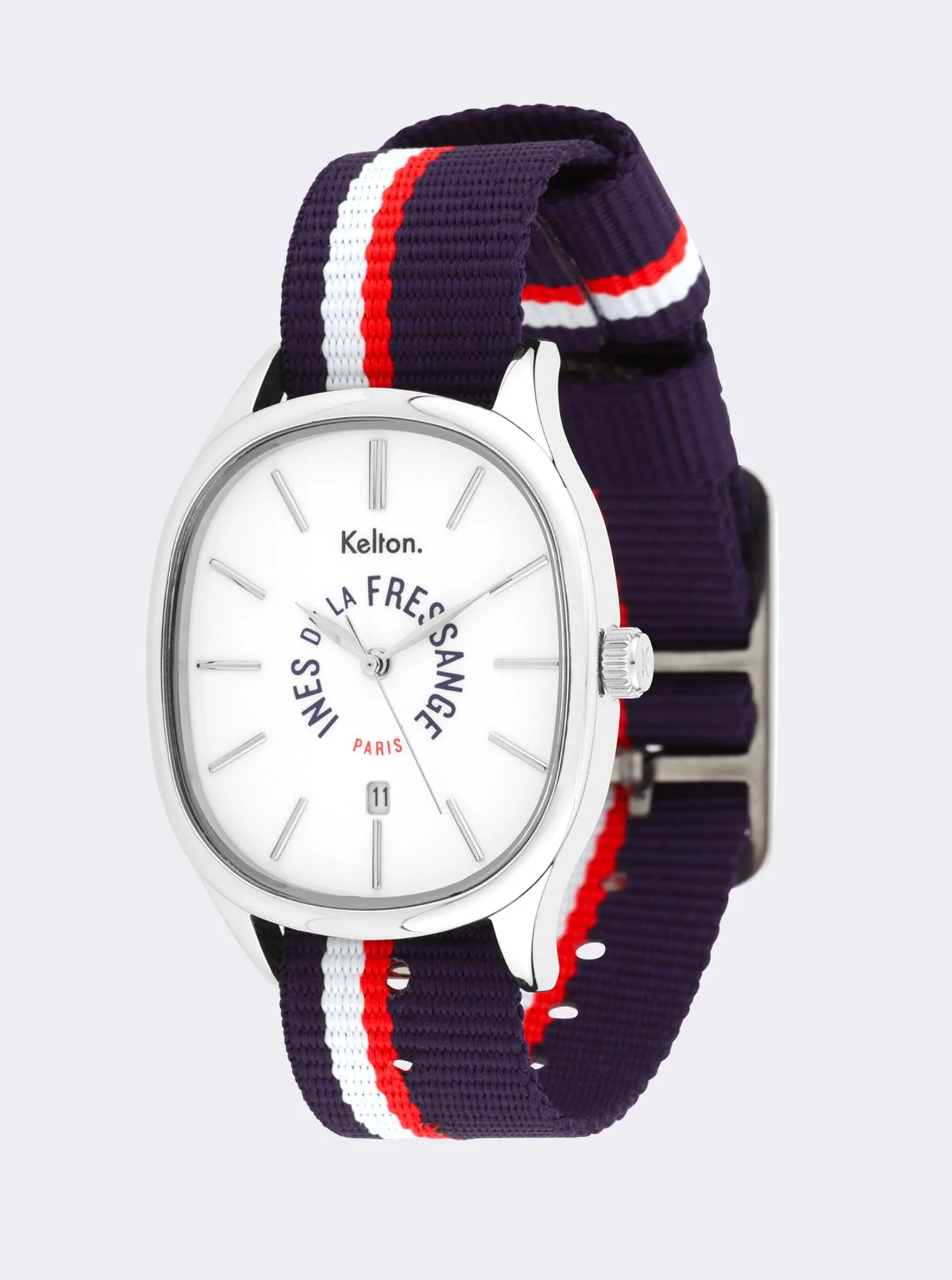 Montre Grande Colorama Sport navy Kelton x Ines de la Fressange Paris - Image 2