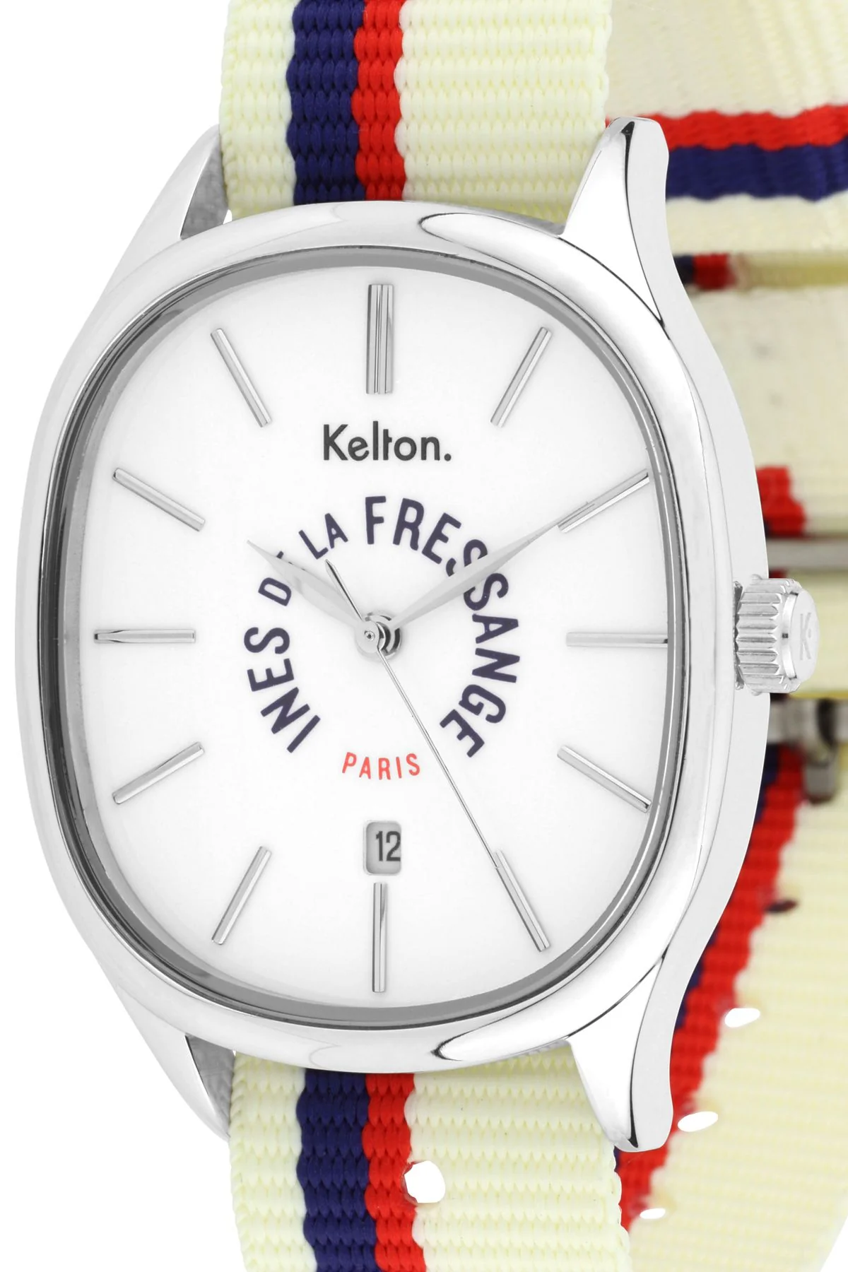Montre Grande Colorama Sport écru Kelton x Ines de la Fressange Paris - Image 5