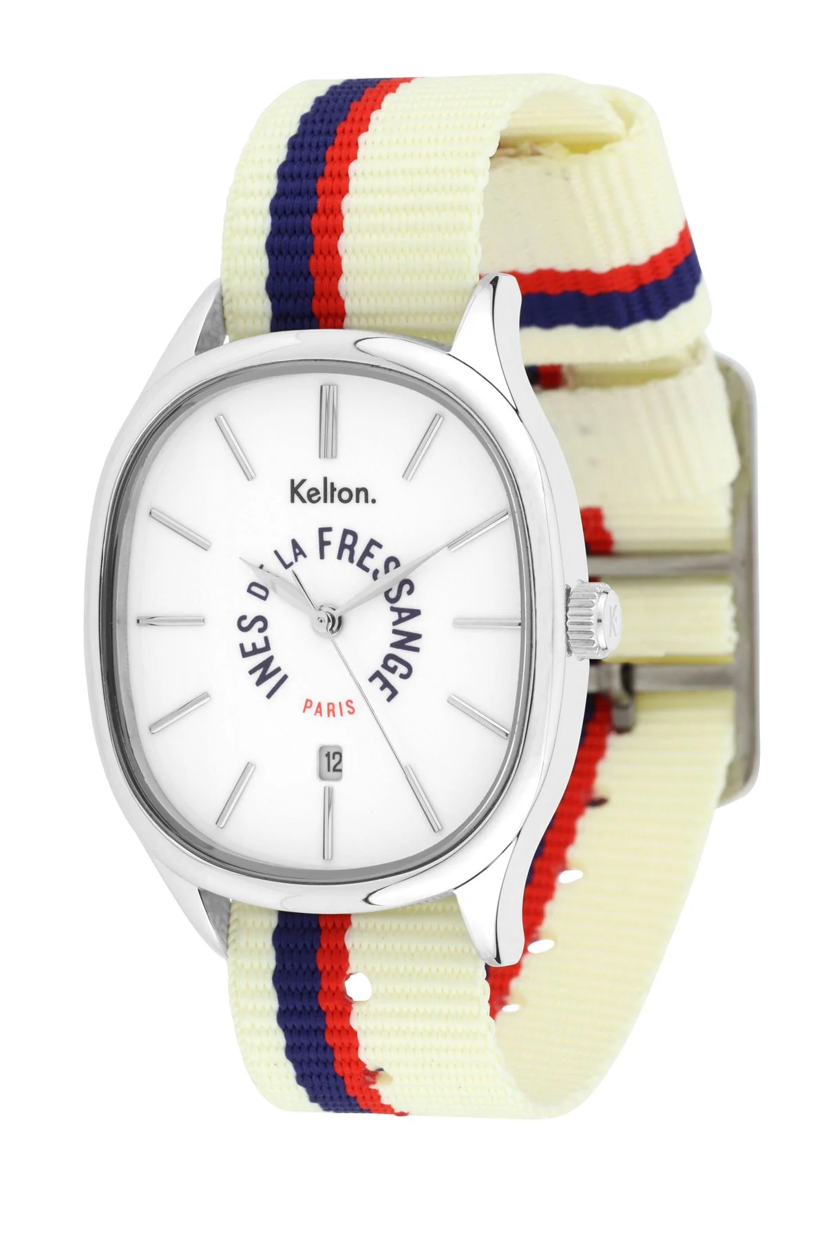 Montre Grande Colorama Sport écru Kelton x Ines de la Fressange Paris - Image 6