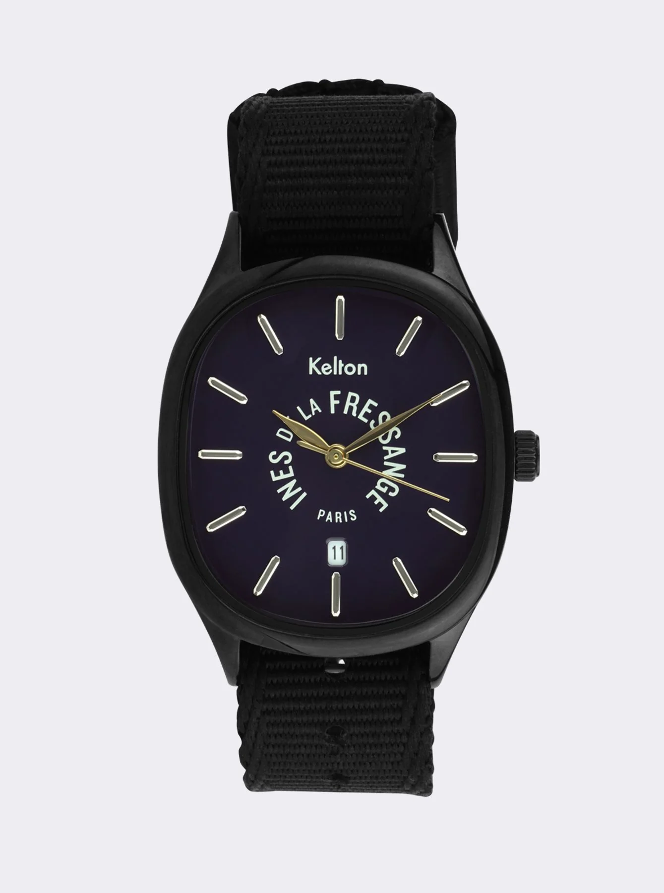 Montre Grande Colorama Minuit Kelton x Ines de la Fressange Paris