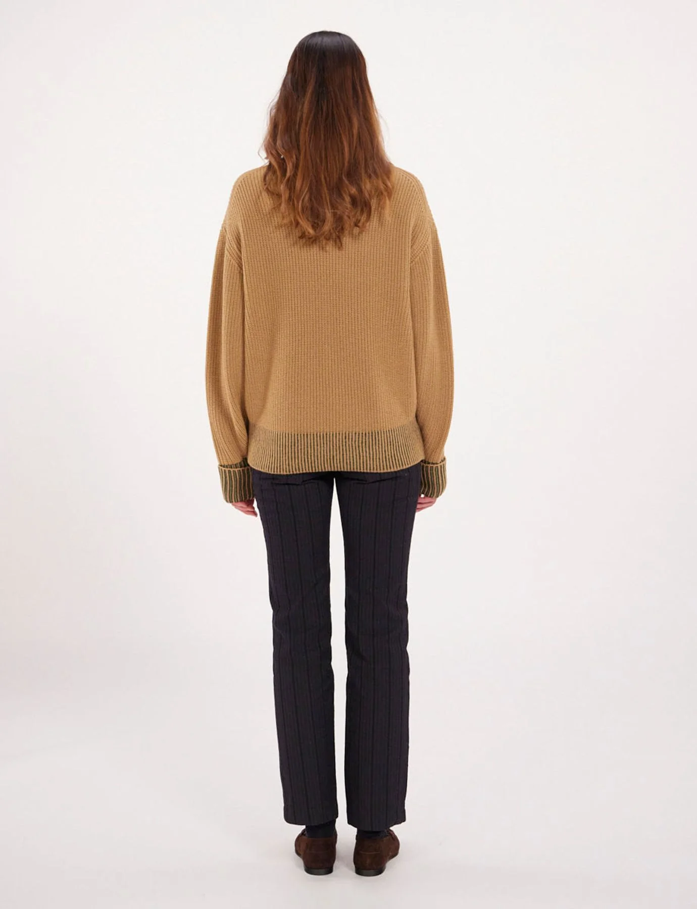 Pull Esra beige en laine - Image 4