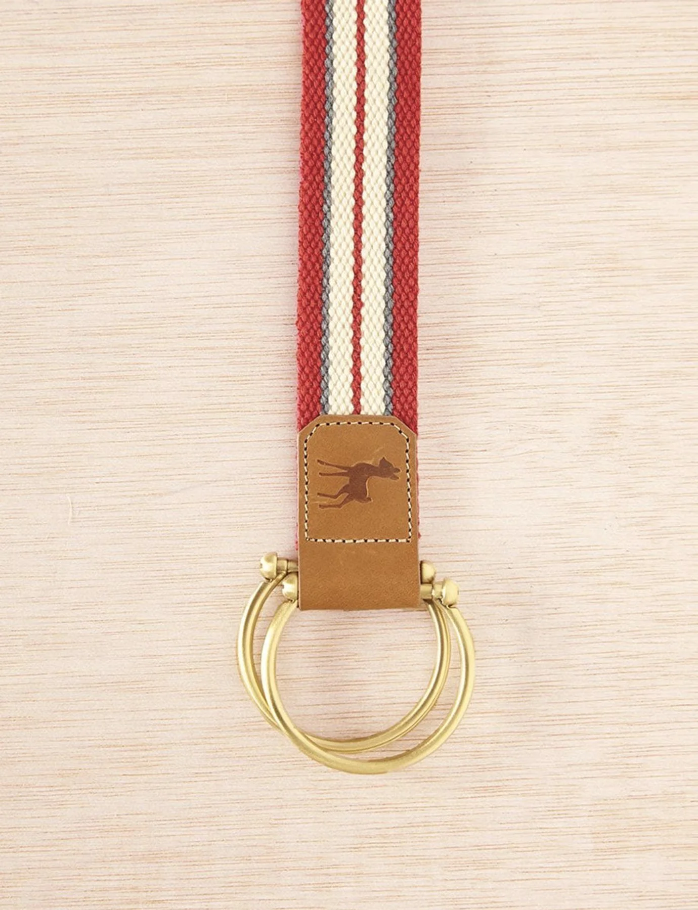 Ceinture Germaine rouge et blanche - Image 2