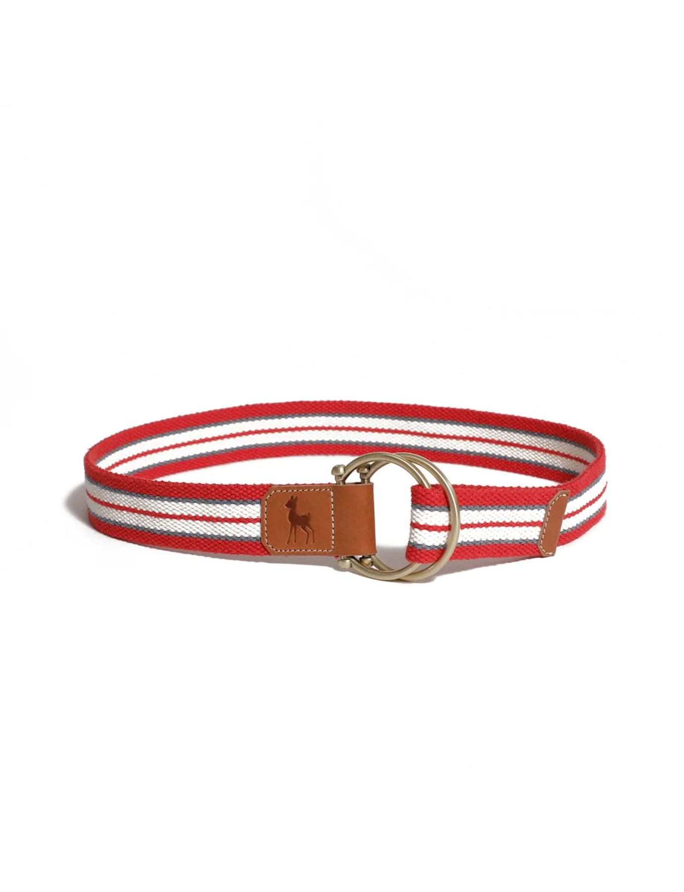 Ceinture Germaine rouge et blanche - Image 4