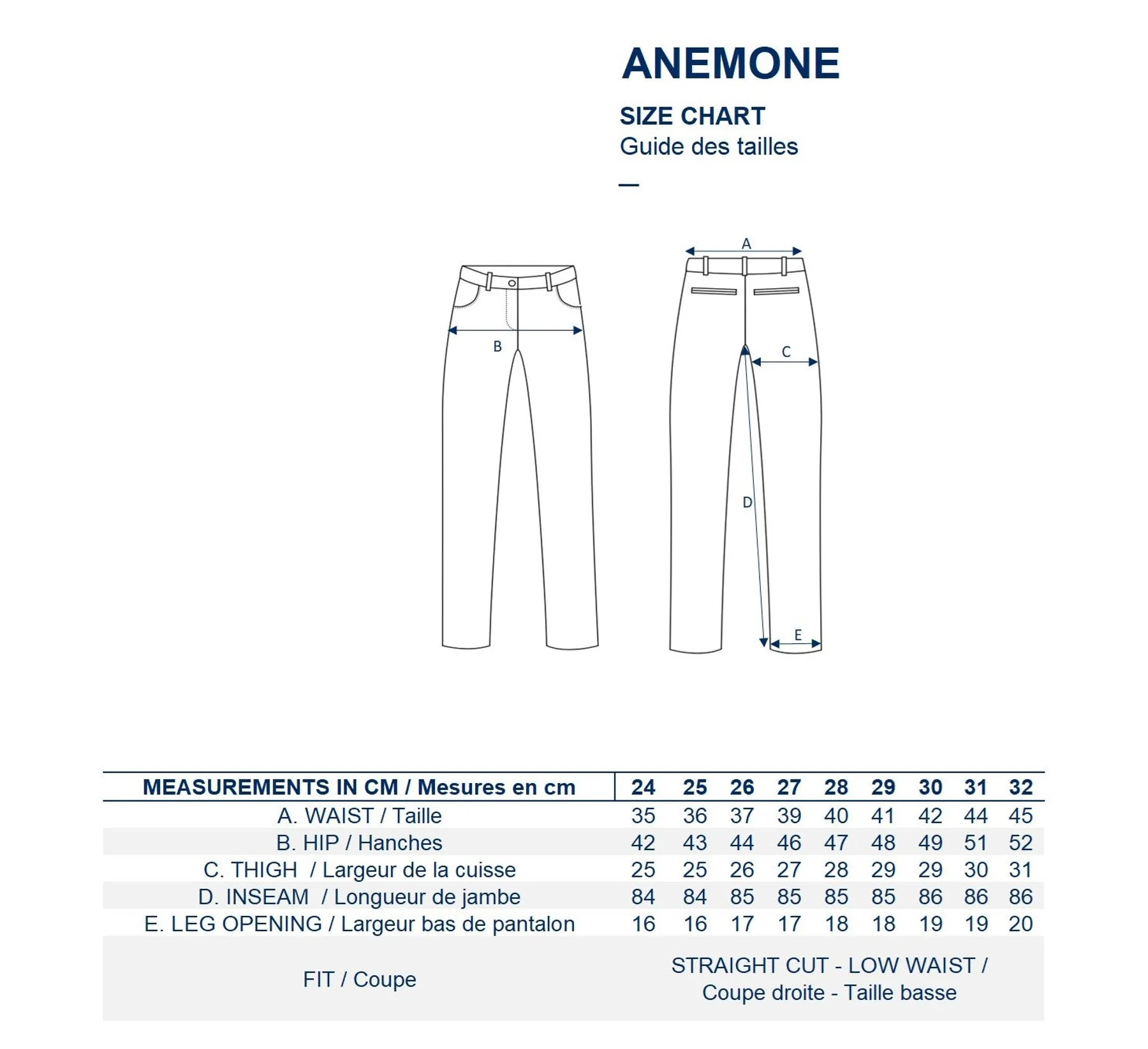 Denim Anemone brut - Image 7