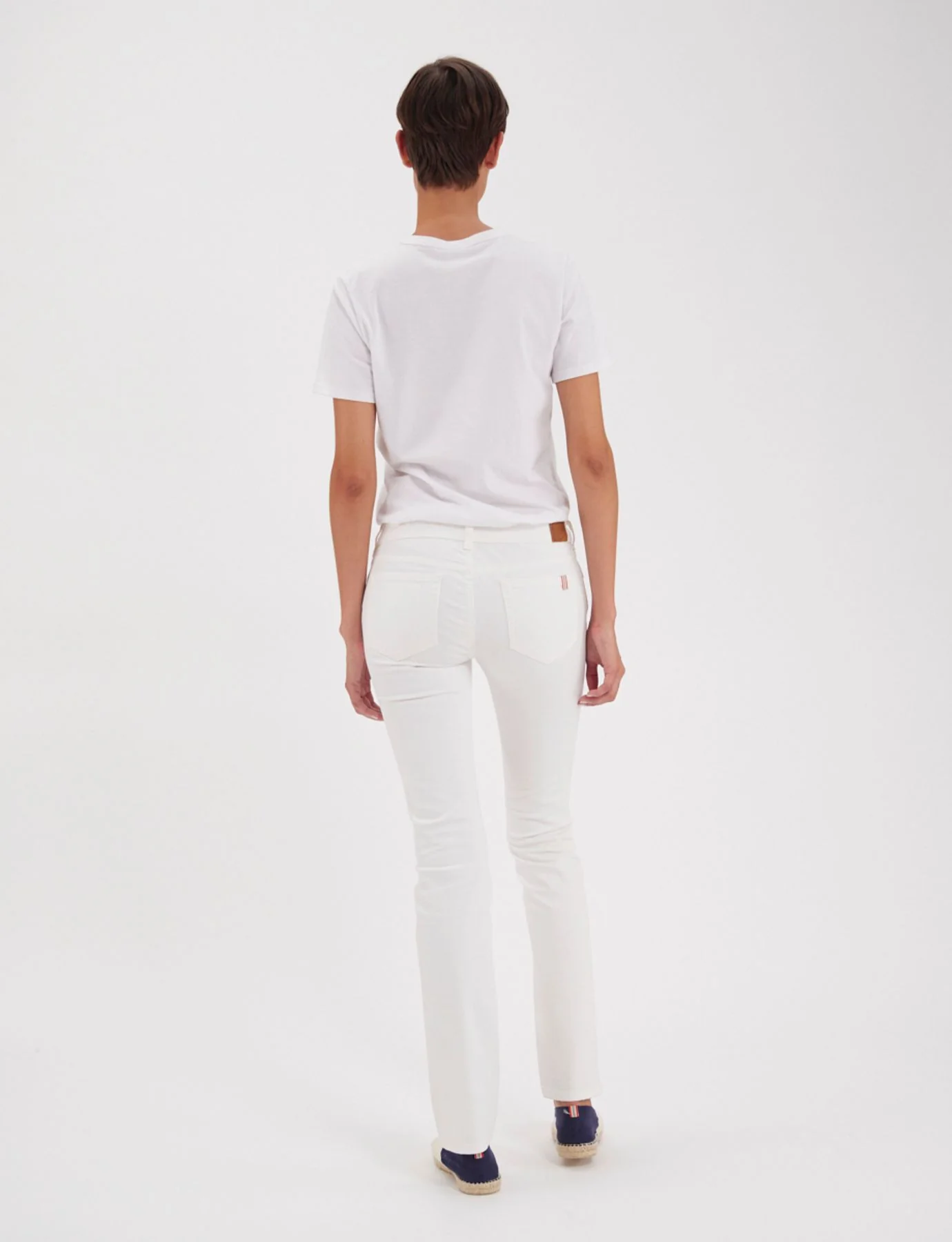 Denim Anemone blanc - Image 4