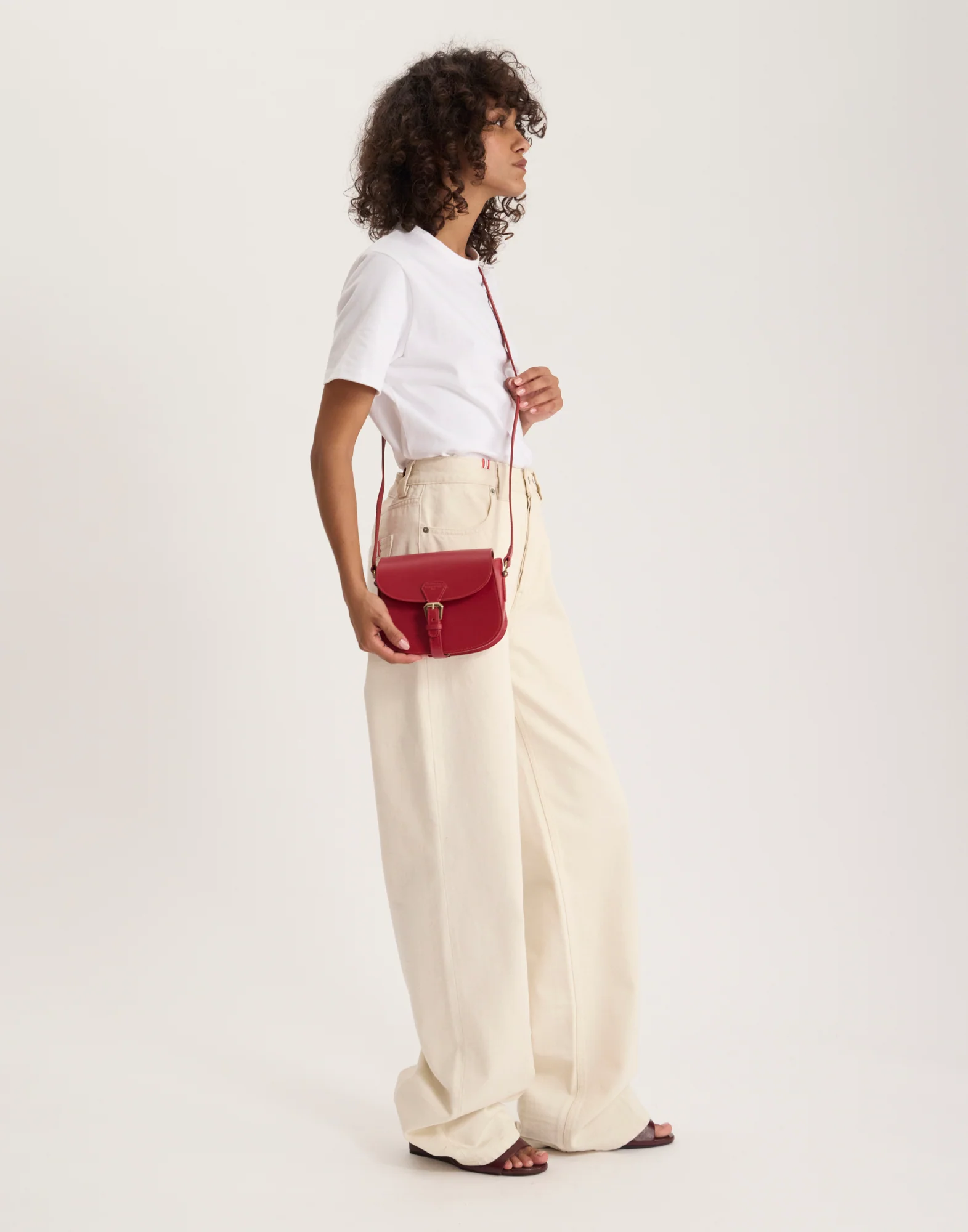 Sac à main Baby Flâneur rouge - Image 3