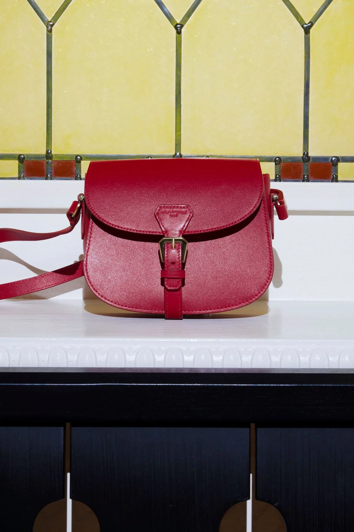 Sac à main Baby Flâneur rouge - Image 6