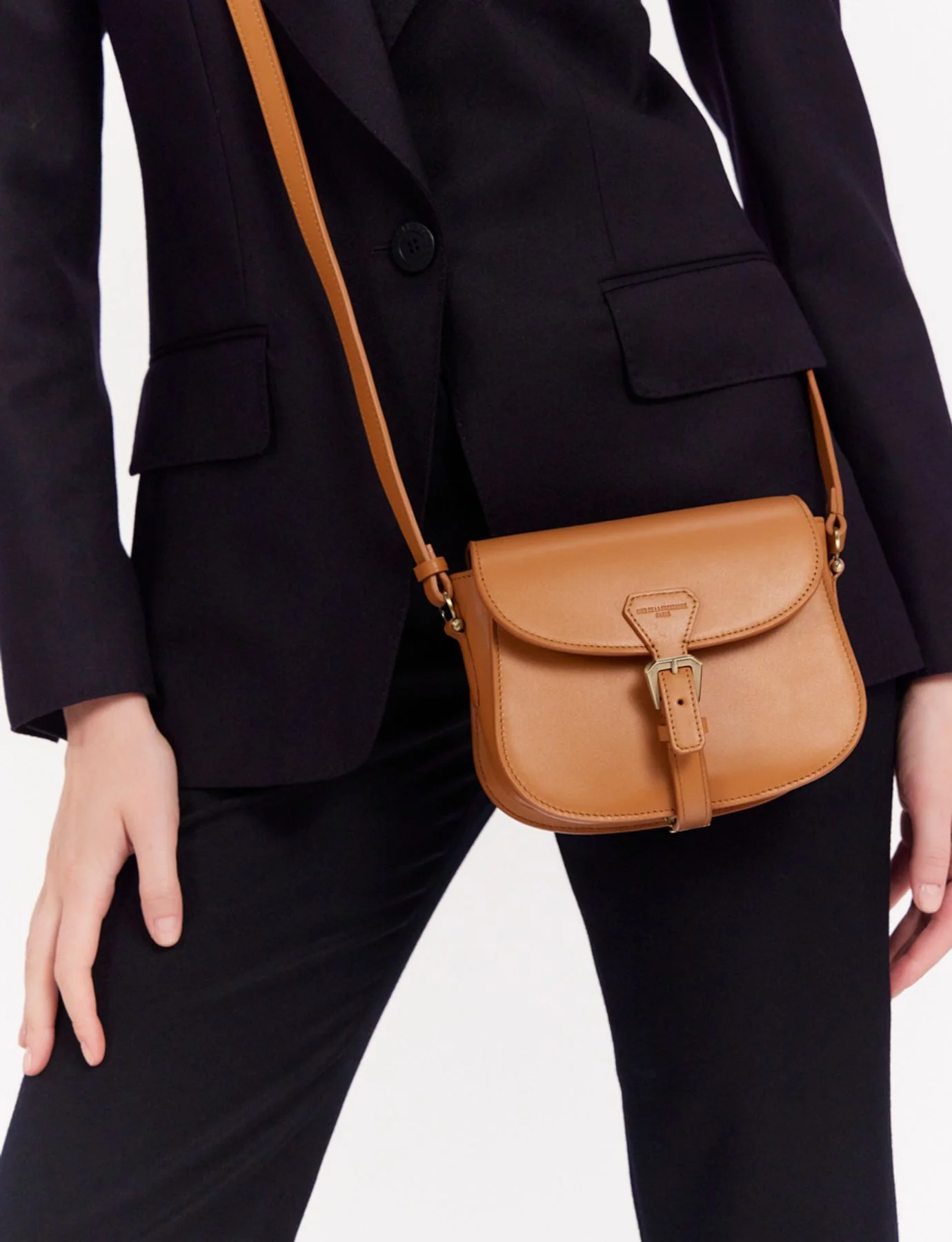 Sac à main Baby Flâneur camel - Image 3
