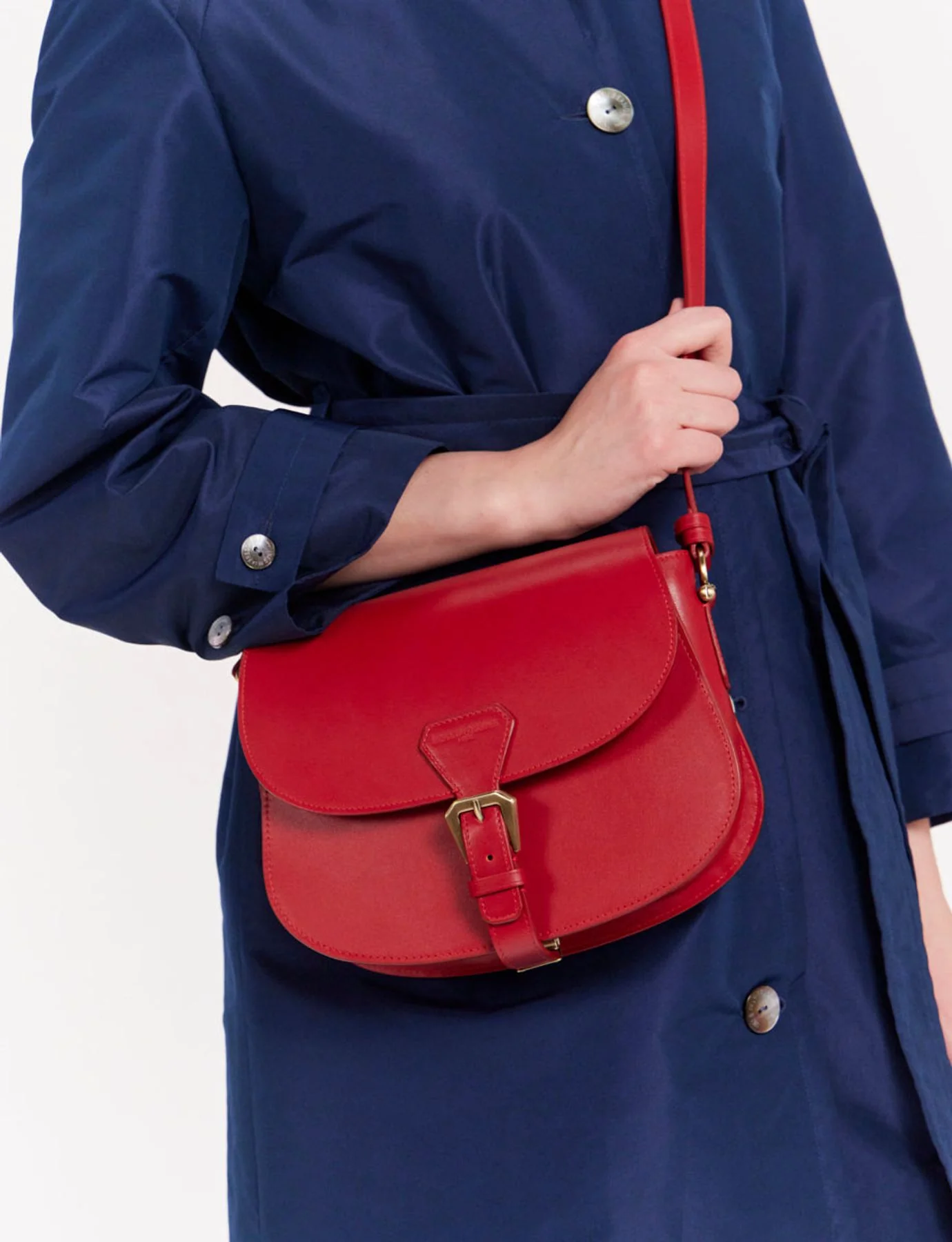Sac à main Flaneur rouge - Image 5