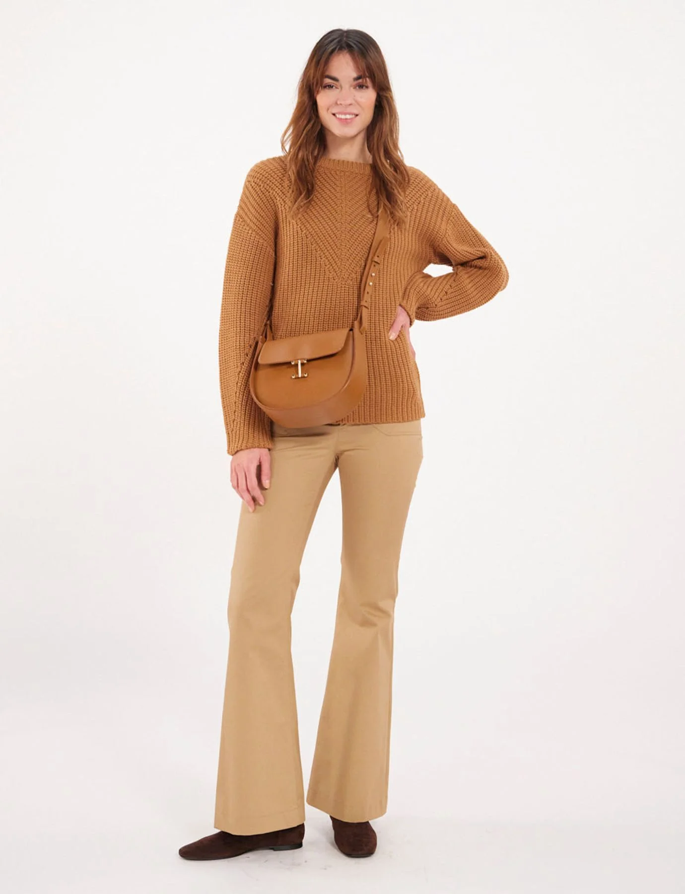 Sac Senda cuir camel - Image 4