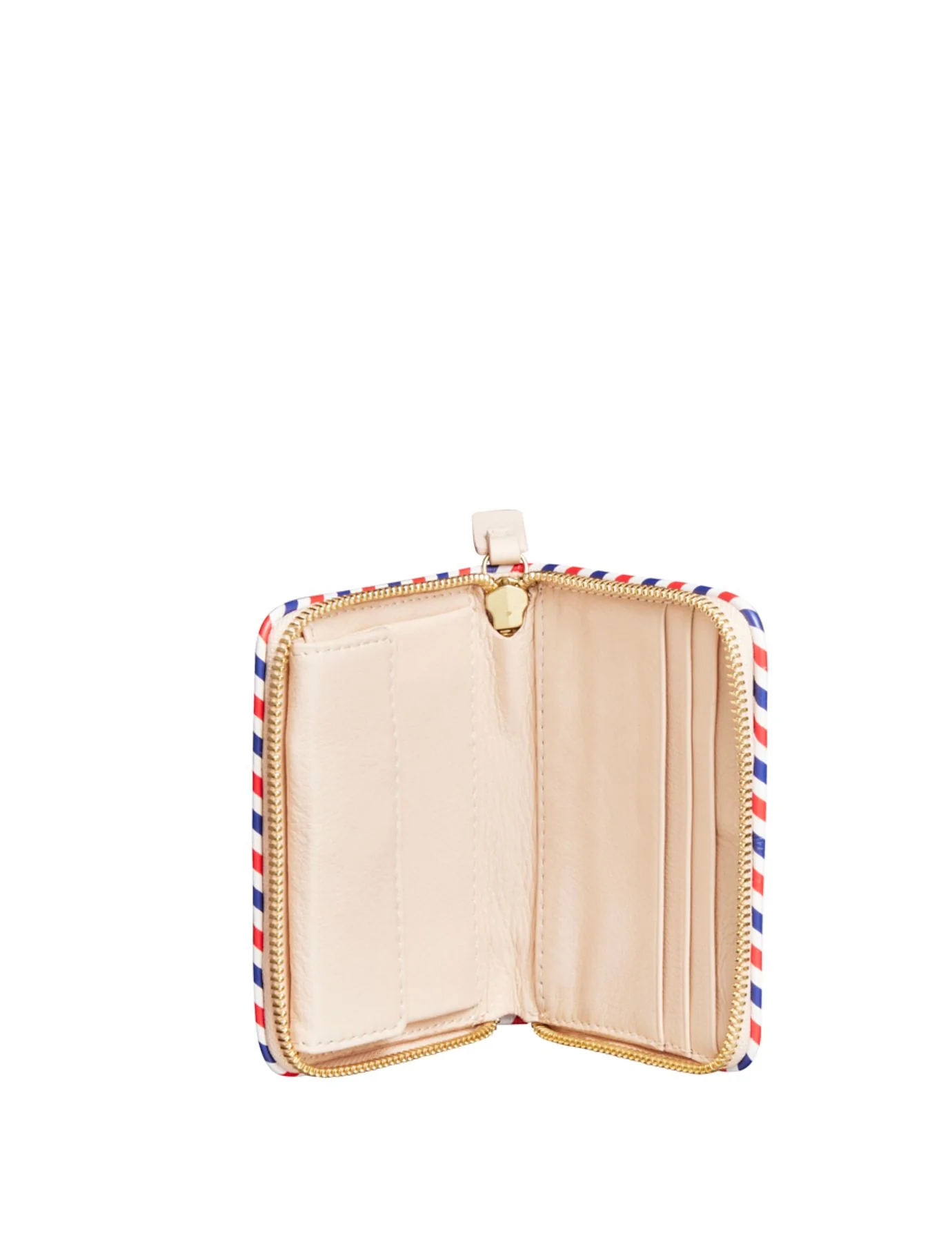 Porte-monnaie et porte-cartes Marcia beige rosé - Image 4