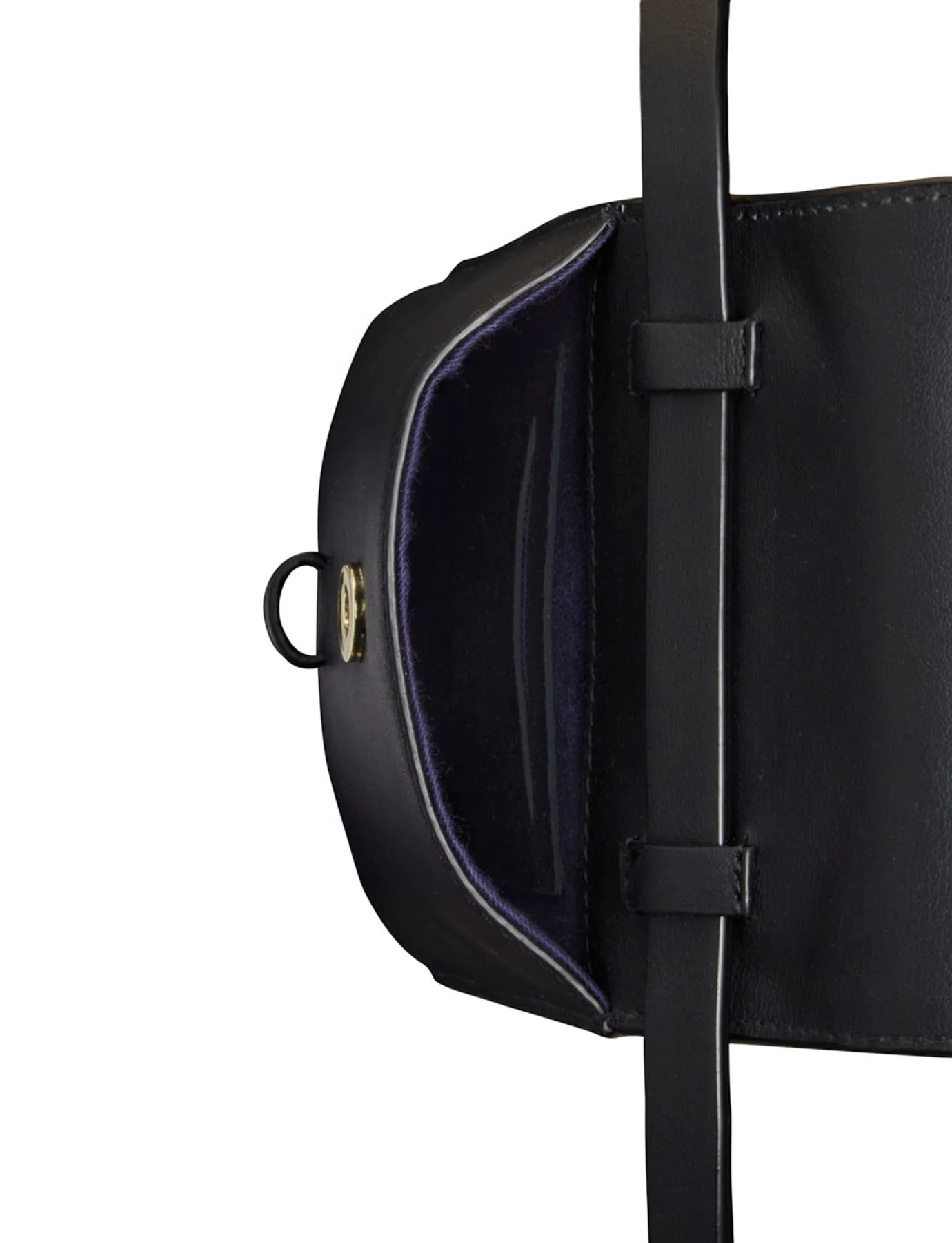 Smartphone Bag Léonore cuir noir - Image 7