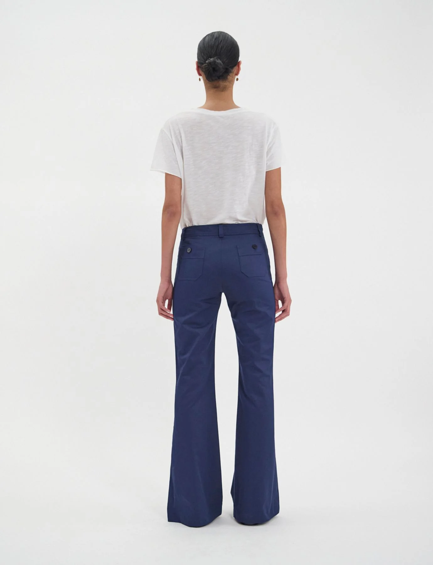 Pantalon Charlotte bleu marine - Image 4