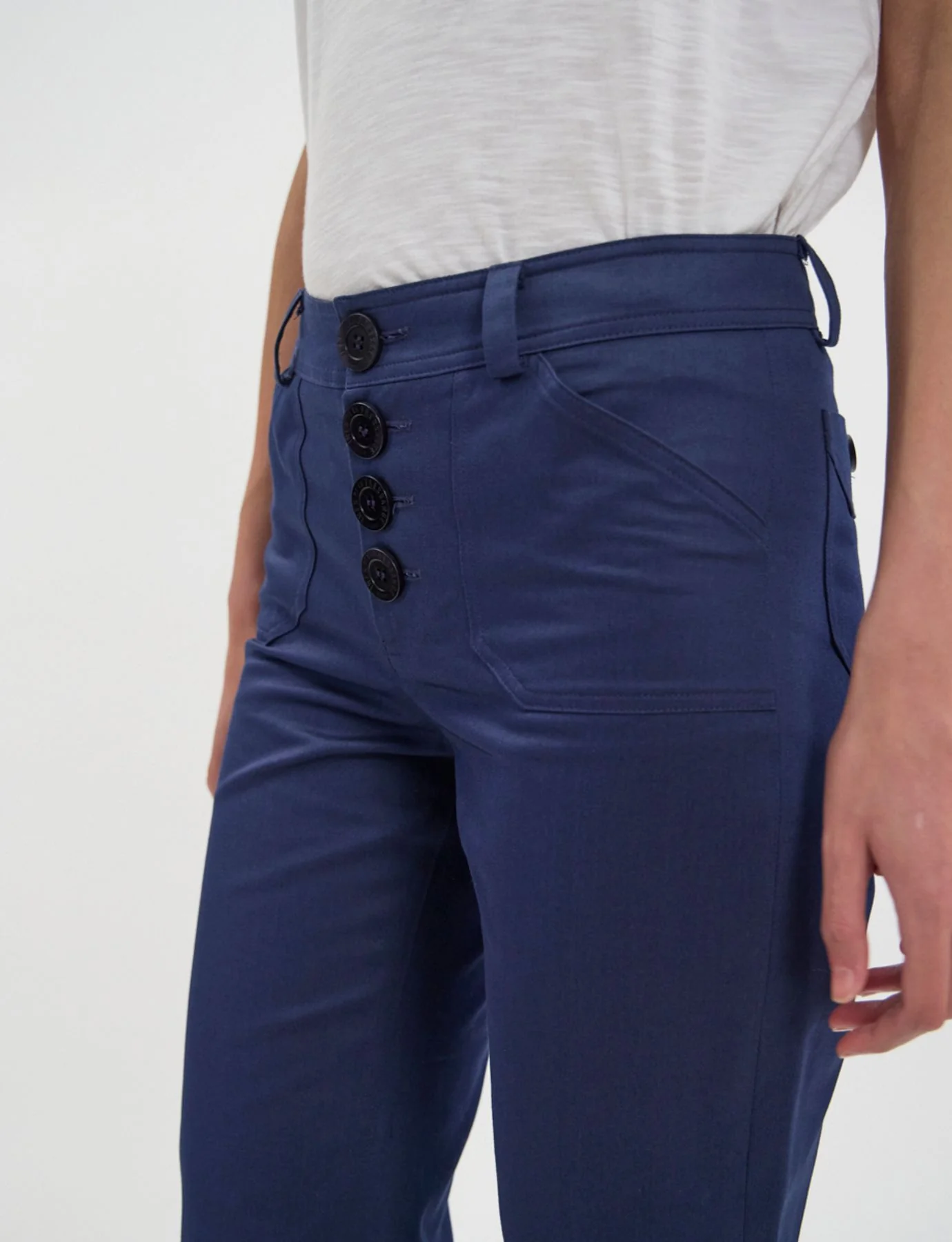 Pantalon Charlotte bleu marine - Image 5