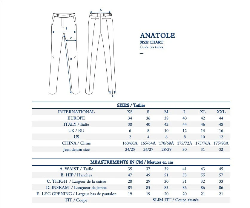 Pantalon Anatole bleu marine - Image 7