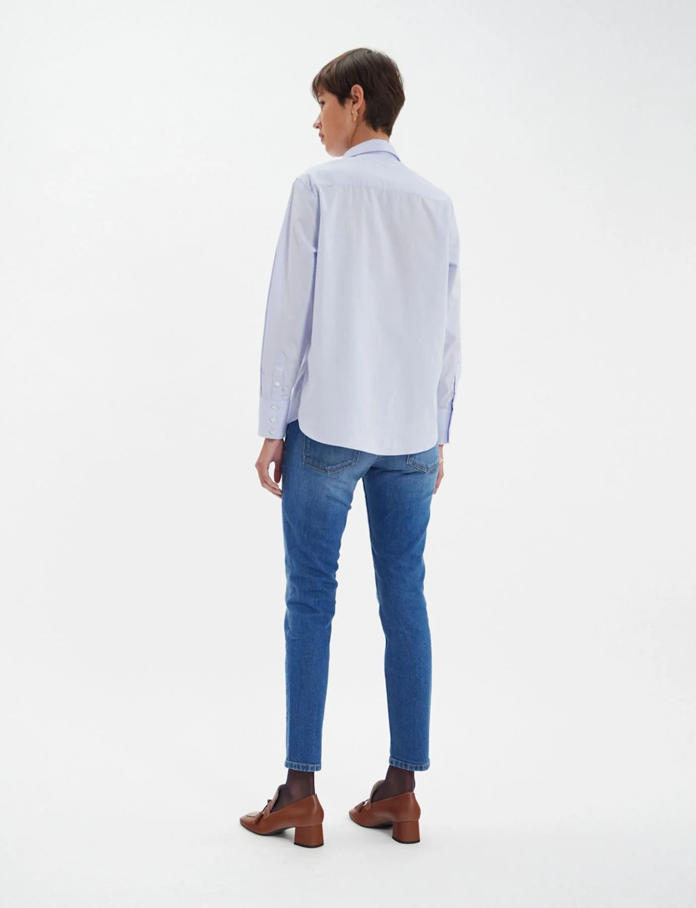 Chemise Maureen bleue - Image 4