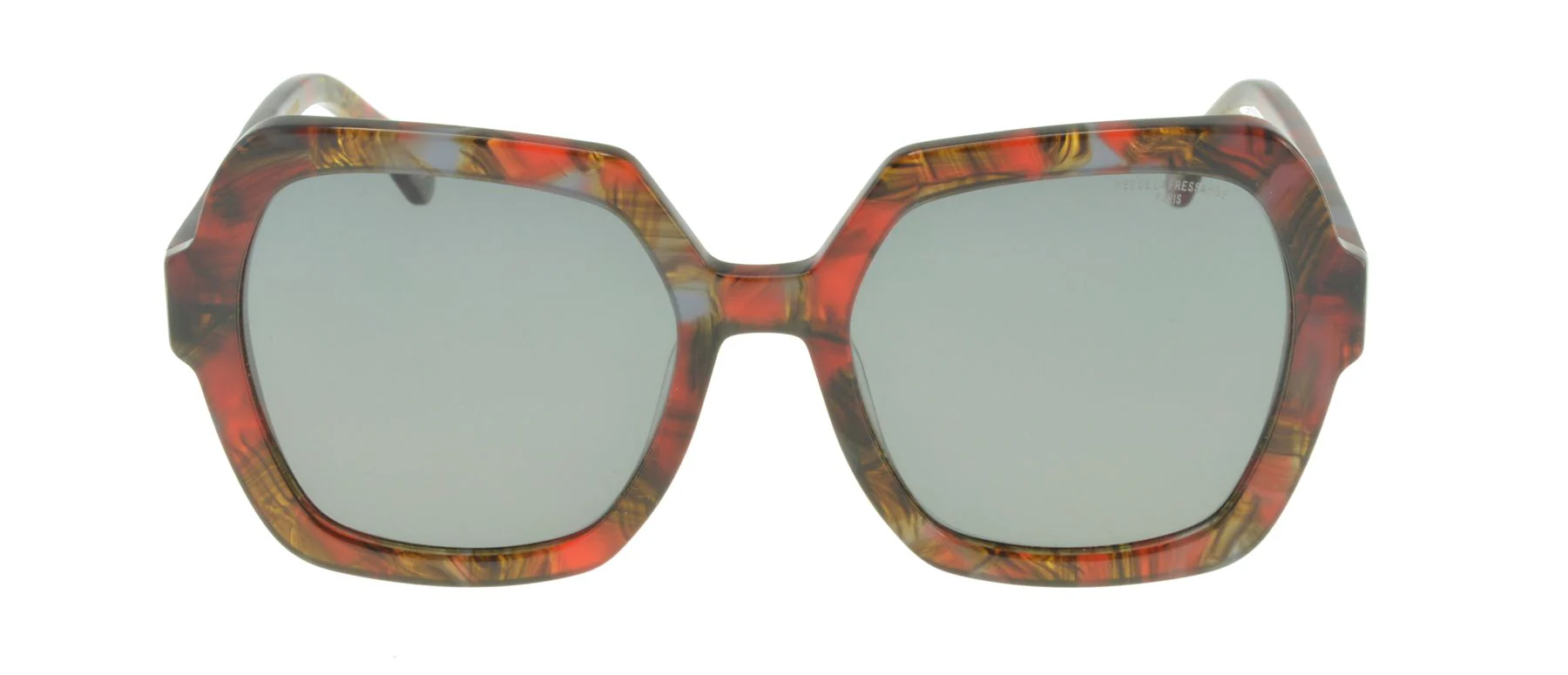 Lunettes de soleil Monica rouges - Image 2