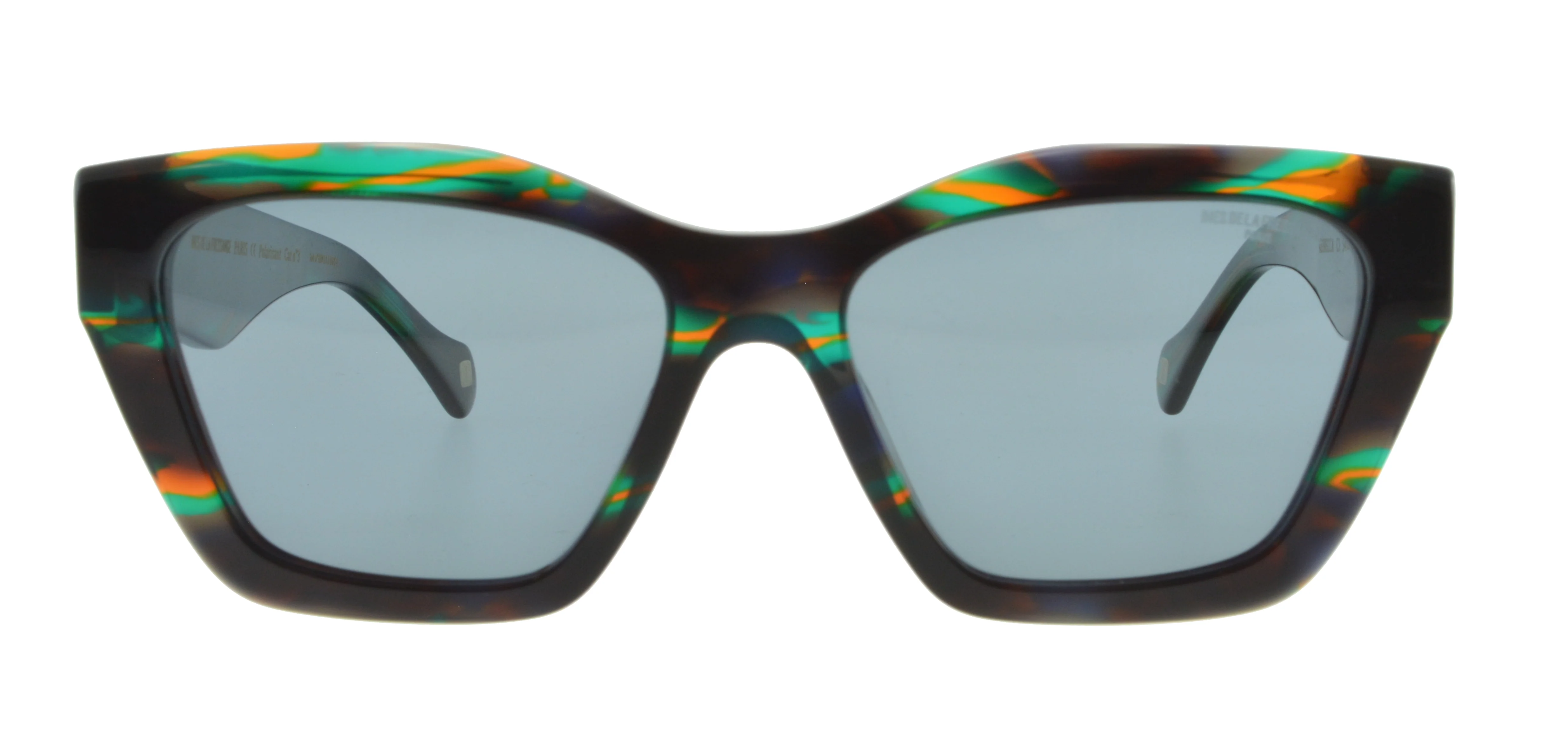 Lunettes de soleil Rebecca vert texture