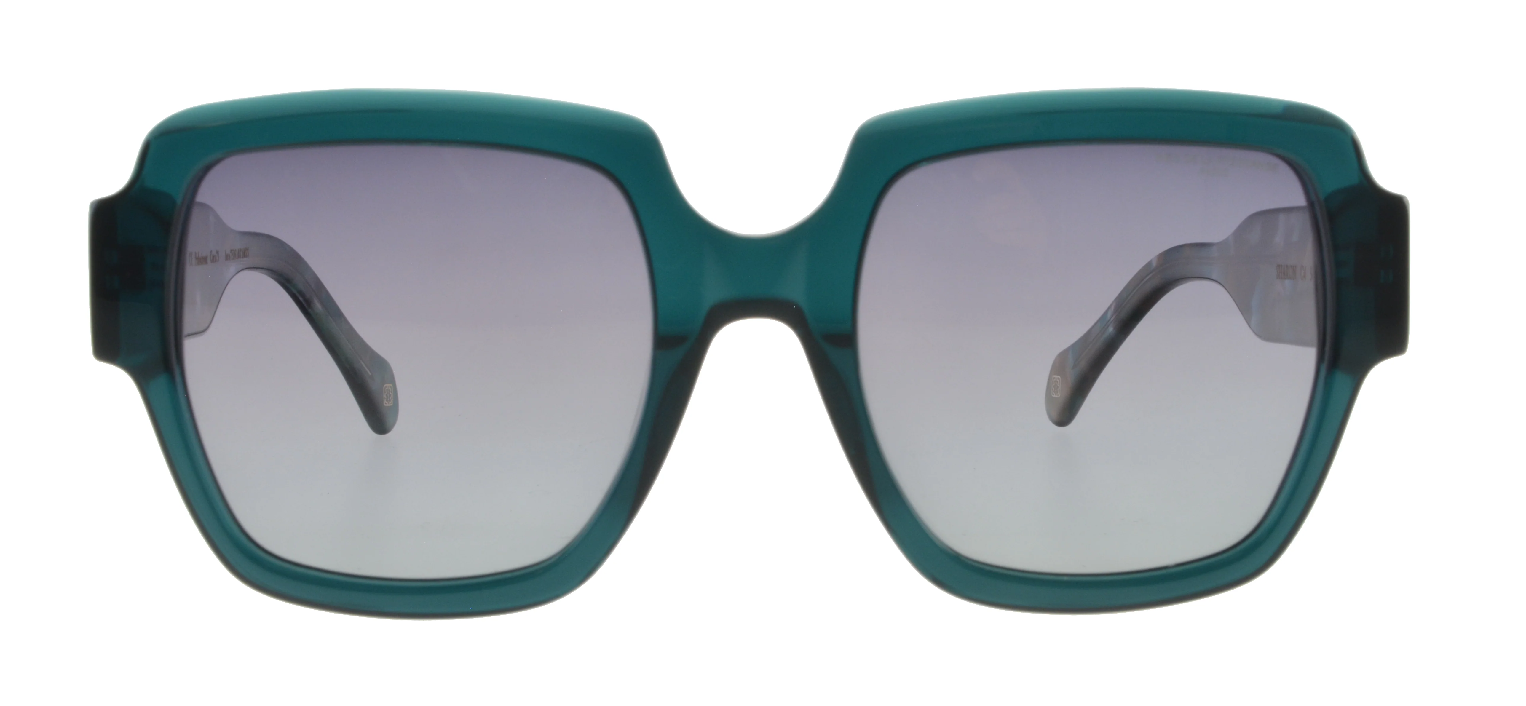 Lunettes de soleil Sharon bleues écaille